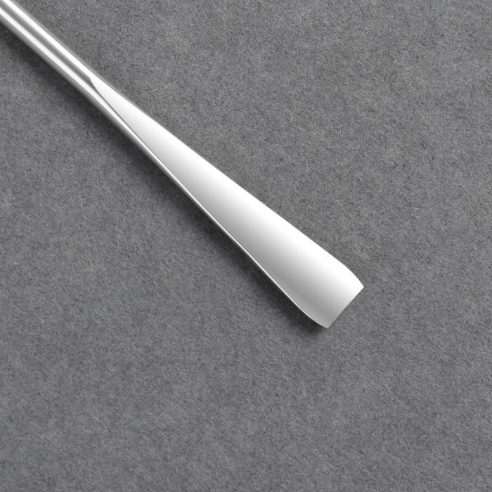 Палитра для смешивания лаков, 10 × 15 см, с шабером 15 см, цвет прозрачный глянцевый Палитра для смешивания лаков, 10 × 15 см, с шабером 15 см, цвет прозрачный глянцевый