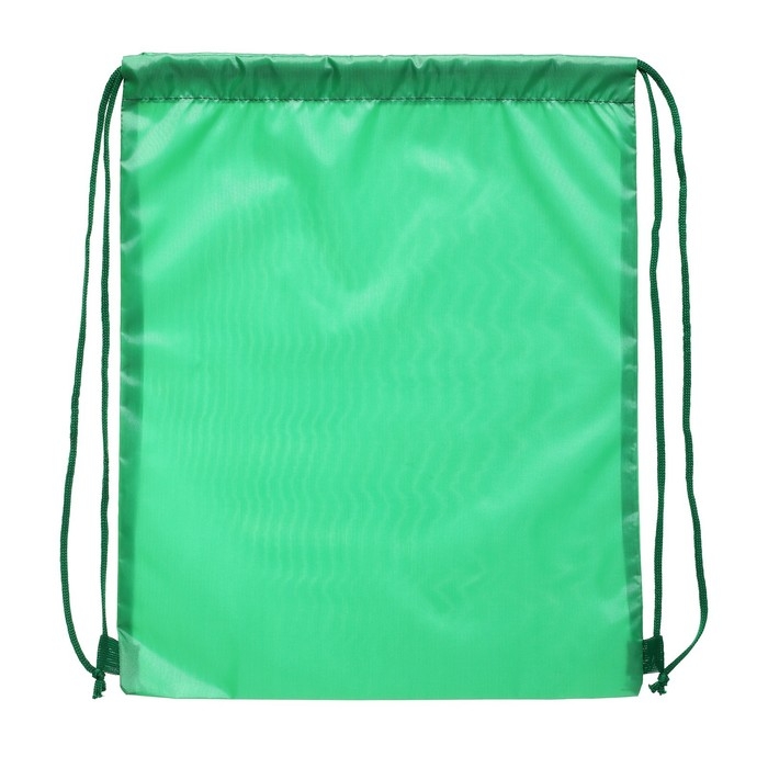 Мешок для обуви 420 х 340 мм, Calligrata  Мешок для обуви 420 х 340 мм, Calligrata "Стандарт", (мягкий полиэстер, плотность 210 D), зелёный