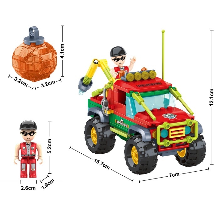 Конструктор «Кладоискатели. Исследователи», 207 деталей Конструктор «Кладоискатели. Исследователи», 207 деталей