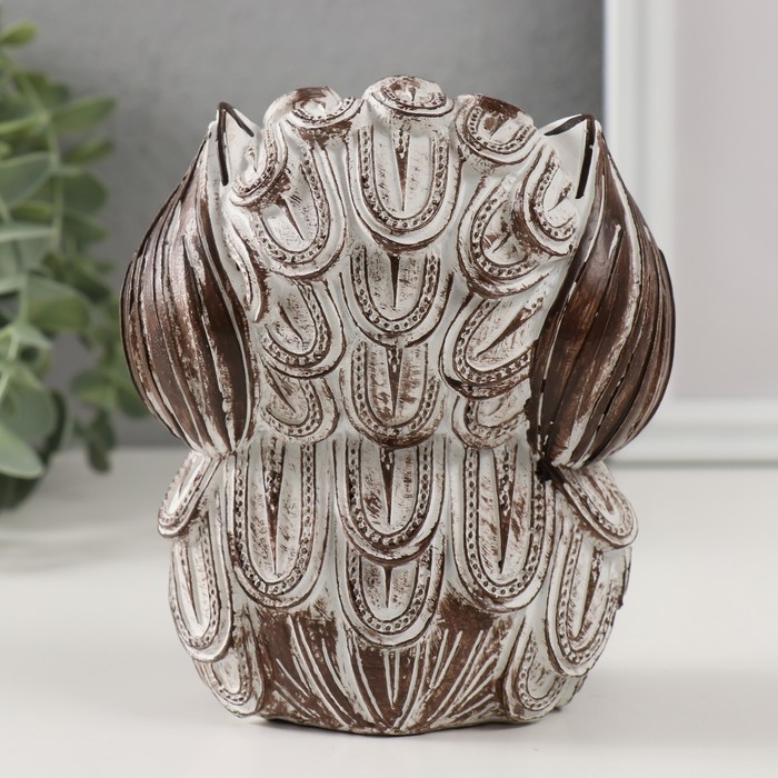 Сувенир полистоун Сувенир полистоун "Филин - не вижу, не слышу, не скажу" МИКС 9,5х10х13 см