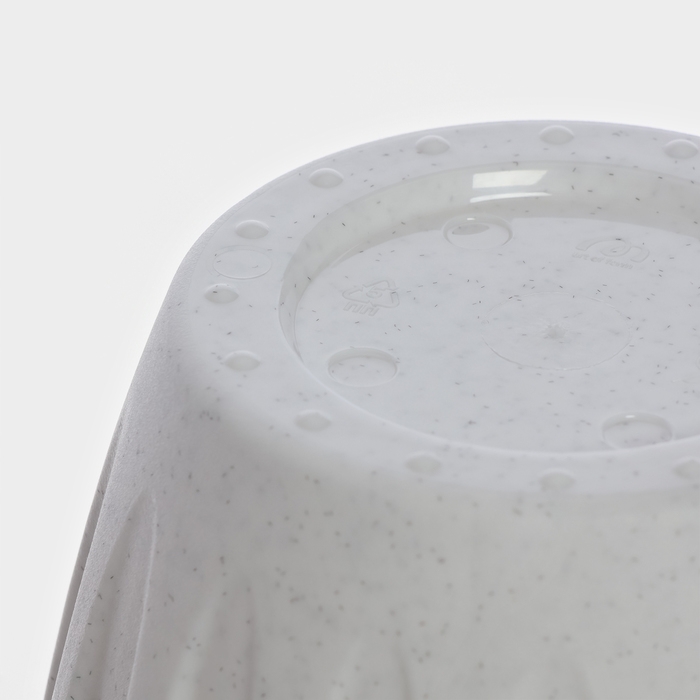 Горшок с поддоном «Фелиция», 1,8 л, цвет мраморный Горшок с поддоном «Фелиция», 1,8 л, цвет мраморный