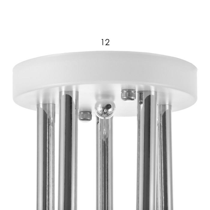 Люстра Люстра "Зарина" 5хЕ27 40Вт белый 60х60х24см BayerLux