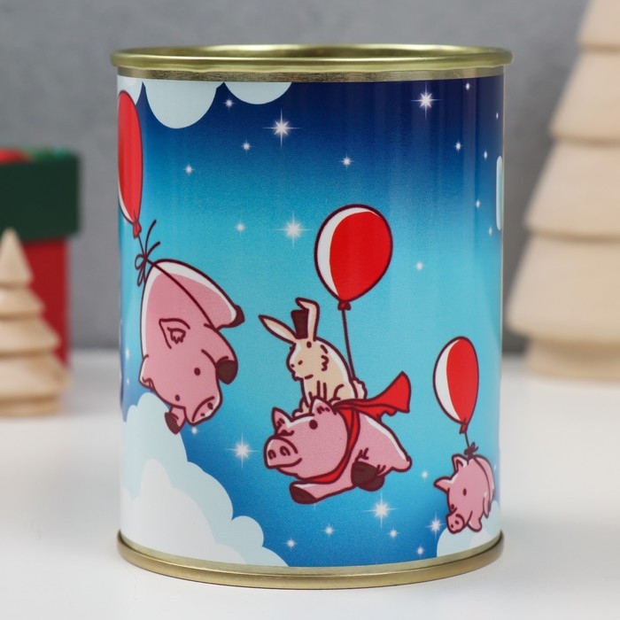 Копилка-банка металл Копилка-банка металл "Коплю на мечту"