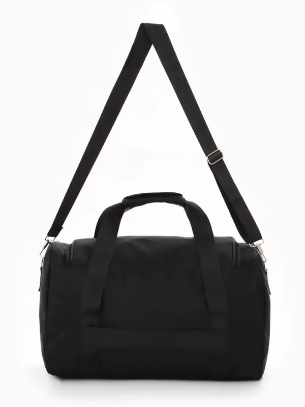 Сумка дор РК Одноцвет, 39*20*25, отд на молнии, н/карман, дл ремень, черный