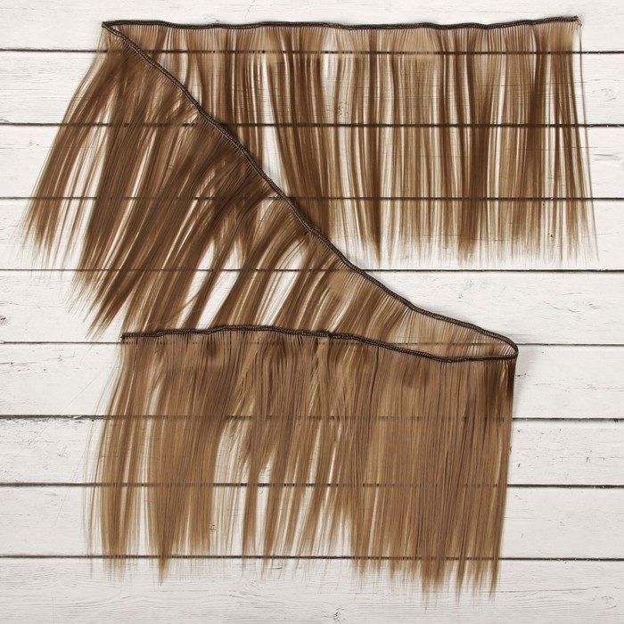 Волосы - тресс для кукол «Прямые» длина волос: 15 см, ширина:100 см, цвет № 18В Волосы - тресс для кукол «Прямые» длина волос: 15 см, ширина:100 см, цвет № 18В