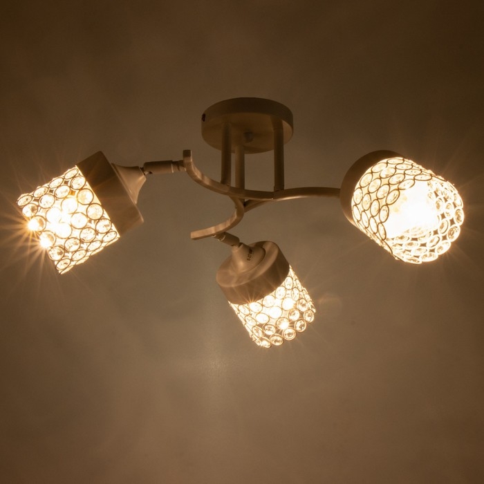 Люстра ГАЛЛОП Люстра ГАЛЛОП "Лика" 3х60Вт Е27 белый