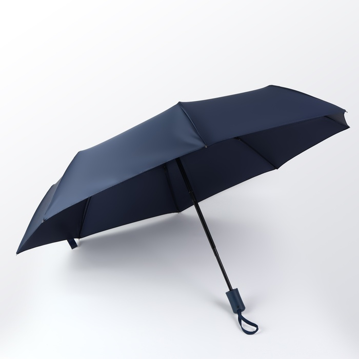 Зонт автоматический «Однотонный», 3 сложения, 8 спиц, R = 48/55 см, D = 110 см, цвет МИКС Зонт автоматический «Однотонный», 3 сложения, 8 спиц, R = 48/55 см, D = 110 см, цвет МИКС