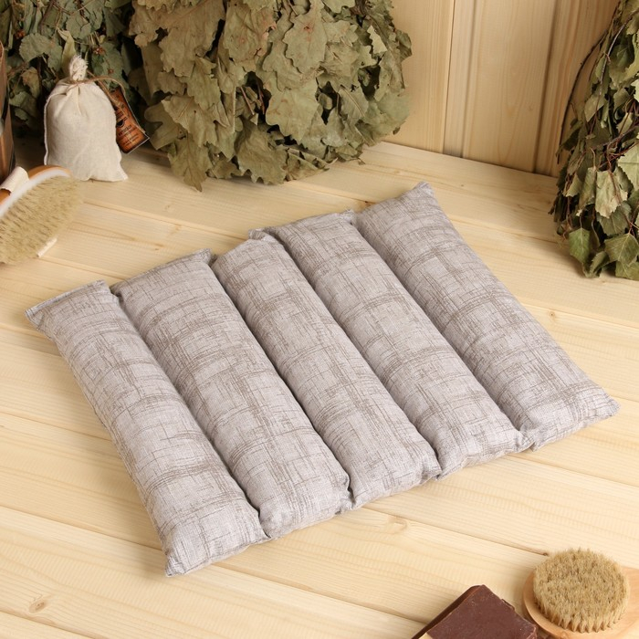 Банный коврик из стружки можжевельника с хвоей пихты Банный коврик из стружки можжевельника с хвоей пихты