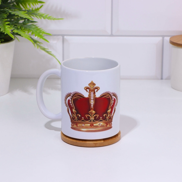 Кружка сублимация Кружка сублимация "Мама всегда права", c нанесением