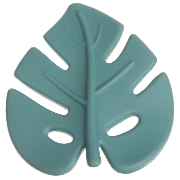 Прорезыватель силиконовый «Тропики», цвет зеленый, Mum&Baby