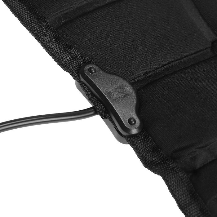 Накидка с подогревом TORSO, 12 В, регулятор, 95×50 см, провод 130 см, черный Накидка с подогревом TORSO, 12 В, регулятор, 95×50 см, провод 130 см, черный