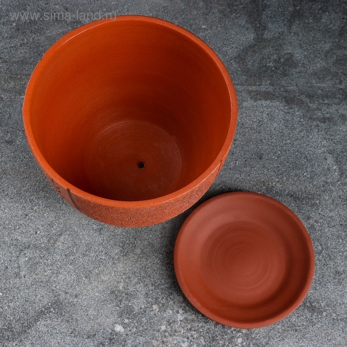 Горшок цветочный домино 3,5 л Горшок цветочный домино 3,5 л