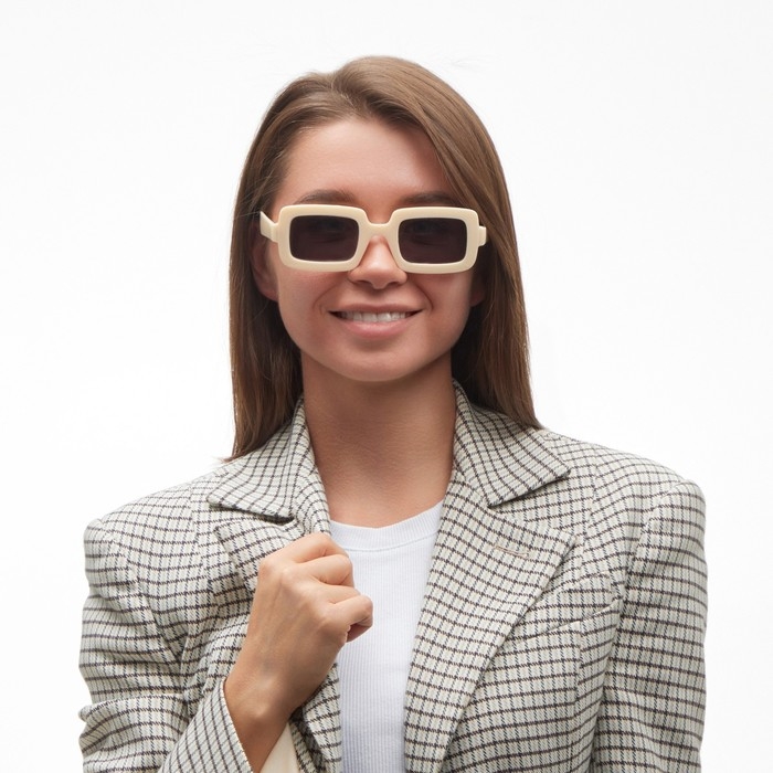 Очки солнцезащитные Очки солнцезащитные "OneSun", uv 400, дужка 14.5 см, ширина 14 см, линза 3 х 4.5 см