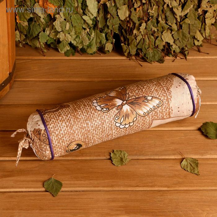 Валик из стружки можжевельника, L= 34 см, в индивидуальной упаковке Валик из стружки можжевельника, L= 34 см, в индивидуальной упаковке