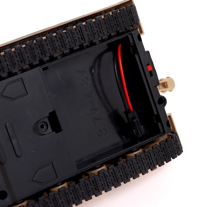 Танк радиоуправляемый Т90, работает от аккумулятора, свет и звук, цвет коричневый Танк радиоуправляемый Т90, работает от аккумулятора, свет и звук, цвет коричневый