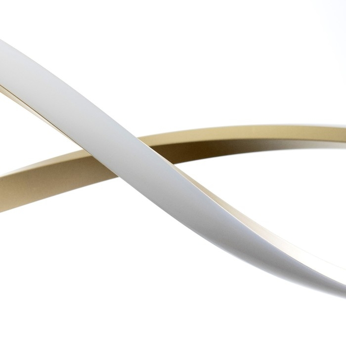 Светильник Светильник "Спираль" LED 112Вт 3000-6000К золото 100х22х22 см BayerLux