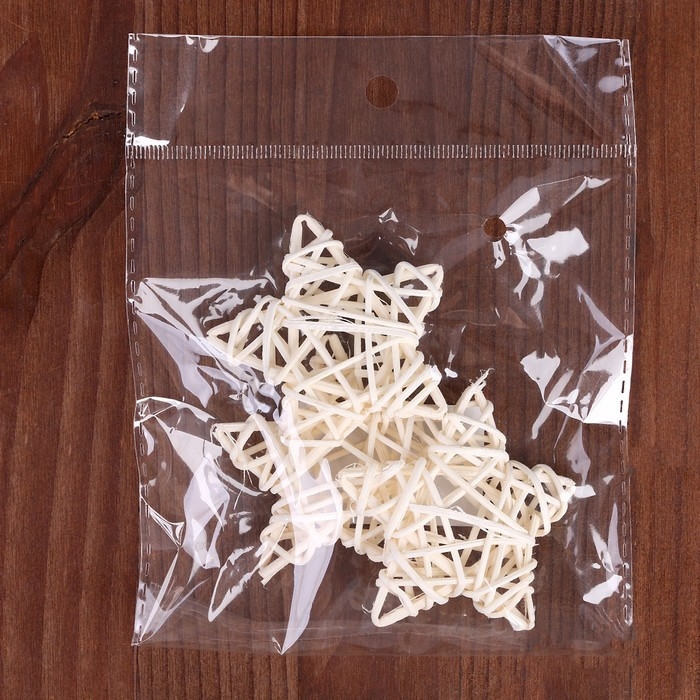 Декор для творчества из лозы «Звезда» набор 3 шт., размер 1 шт. — 6,5 см, цвет натуральный Декор для творчества из лозы «Звезда» набор 3 шт., размер 1 шт. — 6,5 см, цвет натуральный