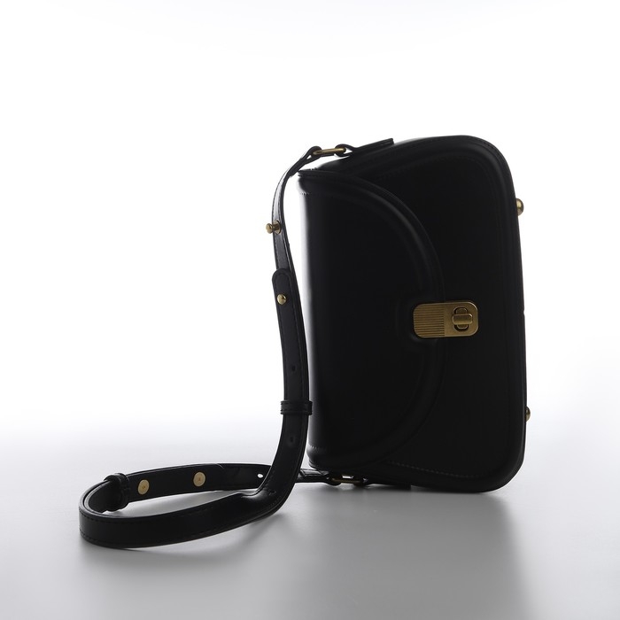 Сумка женская TEXTURA, мессенджер, средний размер, цвет чёрный Сумка женская TEXTURA, мессенджер, средний размер, цвет чёрный