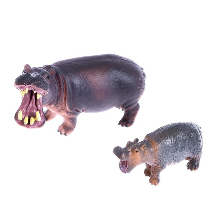 Набор диких животных «Дети и родители», 6 фигурок