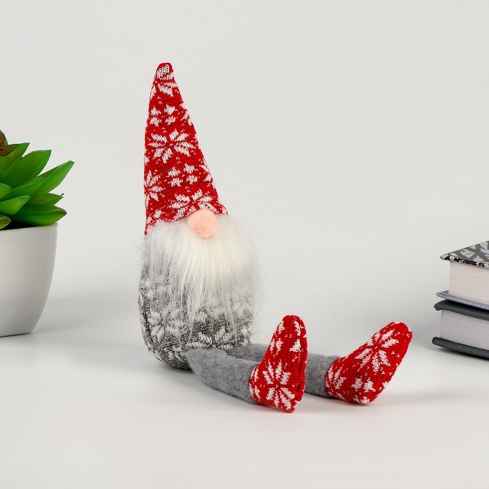 Новый год! Мягкая игрушка «Гномик», цвет МИКС Новый год! Мягкая игрушка «Гномик», цвет МИКС