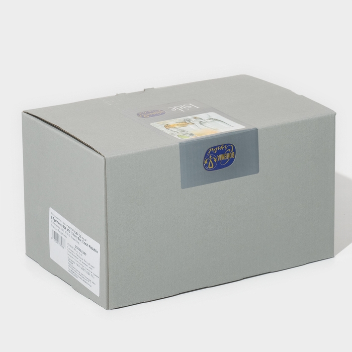 Набор стеклянных стаканов для воды «Анжела», 380 мл, 6 шт Набор стеклянных стаканов для воды «Анжела», 380 мл, 6 шт