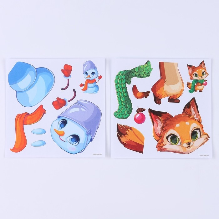 Оригами на новый год «Новогодние приключения», новогодний набор для творчества Оригами на новый год «Новогодние приключения», новогодний набор для творчества