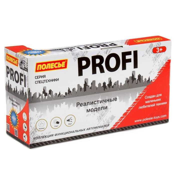 Пожарная машина «Профи» инерционный световые и звуковые эффекты Пожарная машина «Профи» инерционный световые и звуковые эффекты