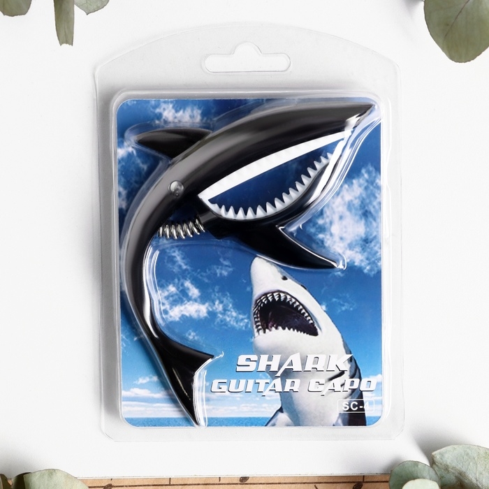 Каподастр для гитары Music Life Акула Каподастр для гитары Music Life Акула