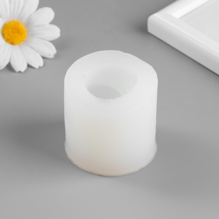 Молд силикон 3D Молд силикон 3D "Котик с розой в головном уборе" 5,1х5,1х4,9 см