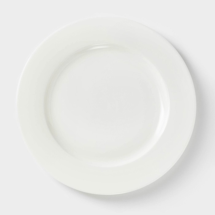 Тарелка фарфоровая десертная Wilmax Stella Pro, d=18 см, цвет белый Тарелка фарфоровая десертная Wilmax Stella Pro, d=18 см, цвет белый