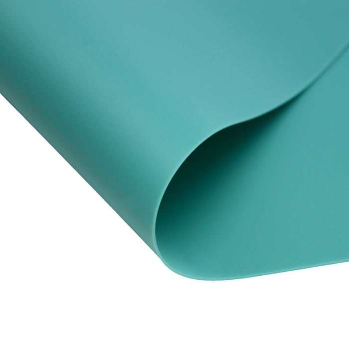 Коврик силиконовый под миску, 40 х 30 см, зелёный Коврик силиконовый под миску, 40 х 30 см, зелёный