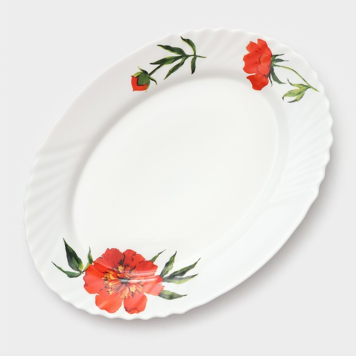 Сервиз столовый «Бархатная роза», 37 предметов, стеклокерамика Сервиз столовый «Бархатная роза», 37 предметов, стеклокерамика