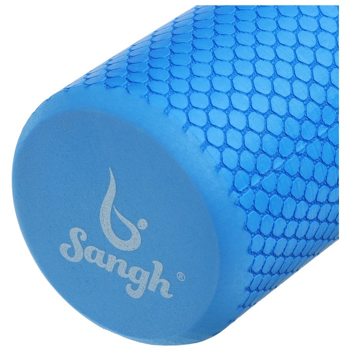 Ролик массажный Sangh, 30х9 см, цвет синий Ролик массажный Sangh, 30х9 см, цвет синий