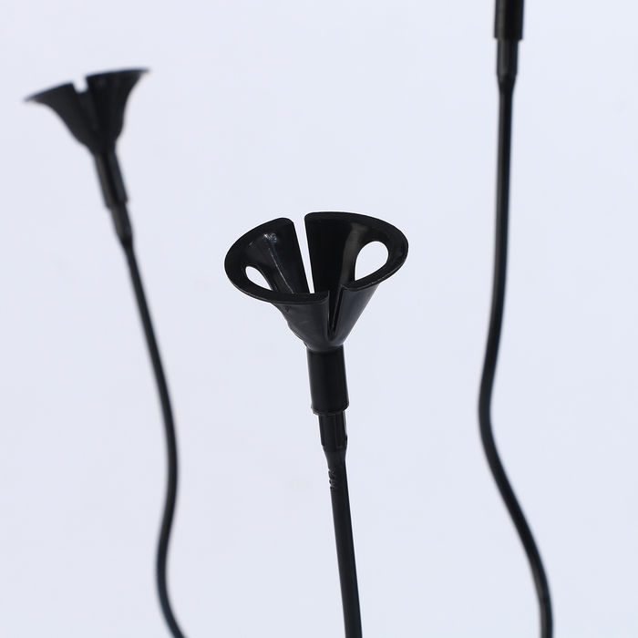 Набор «ВОЛНА», палочка+держатель+подставка, набор 5 шт., чёрный Набор «ВОЛНА», палочка+держатель+подставка, набор 5 шт., чёрный