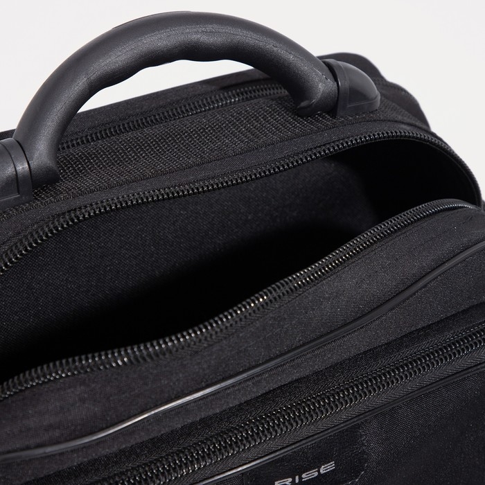 Сумка мужская RISE, цвет чёрный Сумка мужская RISE, цвет чёрный