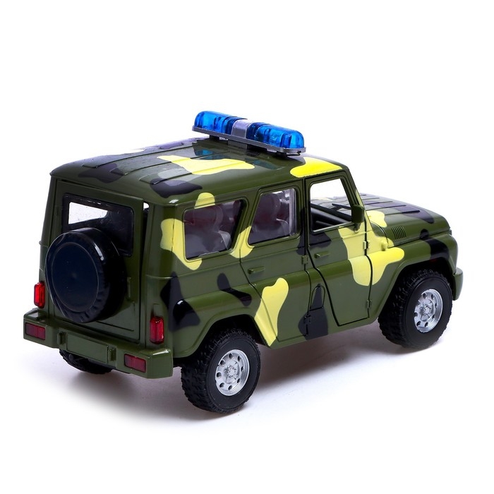 Машина инерционная «Армия», масштаб 1:24, свет и звук Машина инерционная «Армия», масштаб 1:24, свет и звук