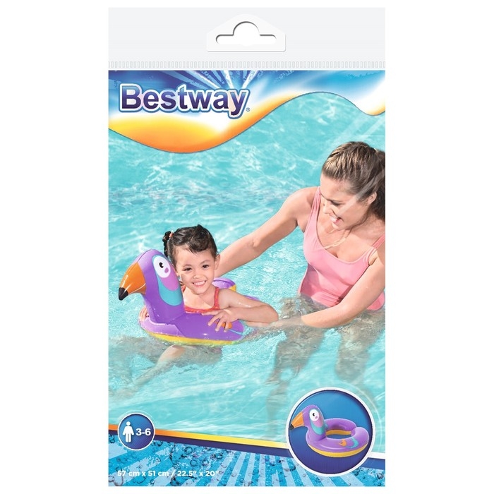 Круг для плавания «Животные», от 3-6 лет, МИКС, 36112 Bestway