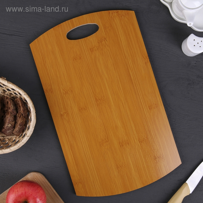 Доска для подачи Доляна «Финарро», 39,5×24 см, толщина 0,8 см Доска для подачи Доляна «Финарро», 39,5×24 см, толщина 0,8 см