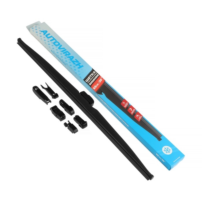 Щетка стеклоочистителя Autovirazh, 26 Щетка стеклоочистителя Autovirazh, 26"/ 650 мм, зимняя, крючок
