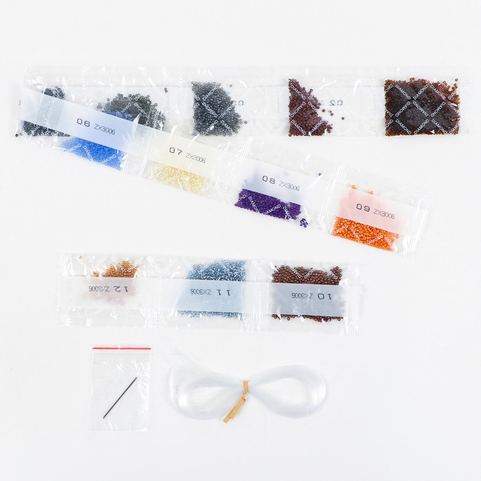 Набор для вышивания картины бисером Набор для вышивания картины бисером "Лошади" ZX3006