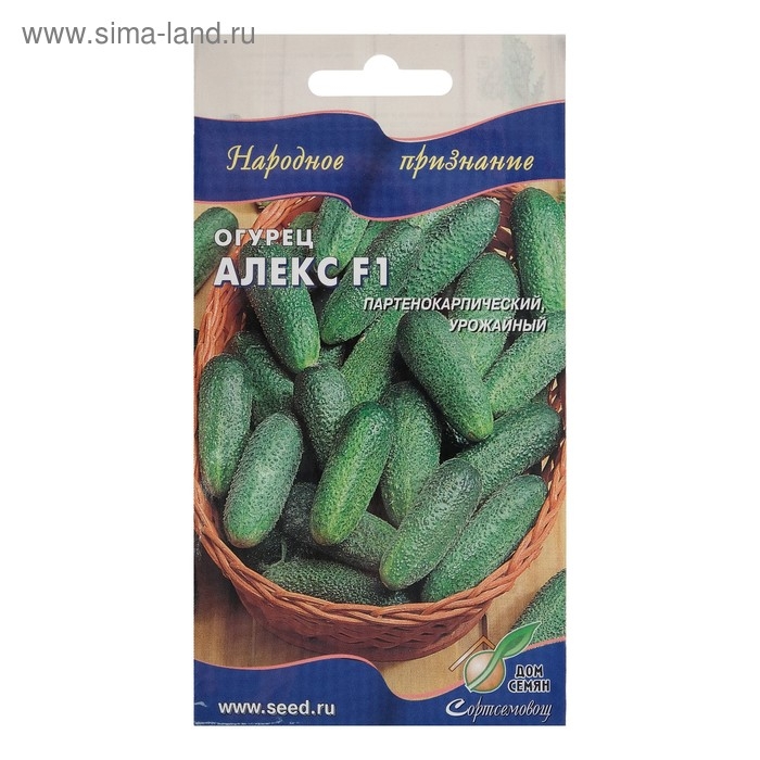 Семена огурца  Семена огурца "Алекс", F1,  6 шт.