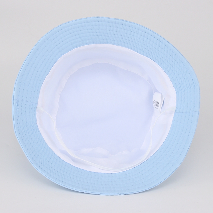 Панама детская для девочки, цвет голубой, р-р 48-50 Панама детская для девочки, цвет голубой, р-р 48-50