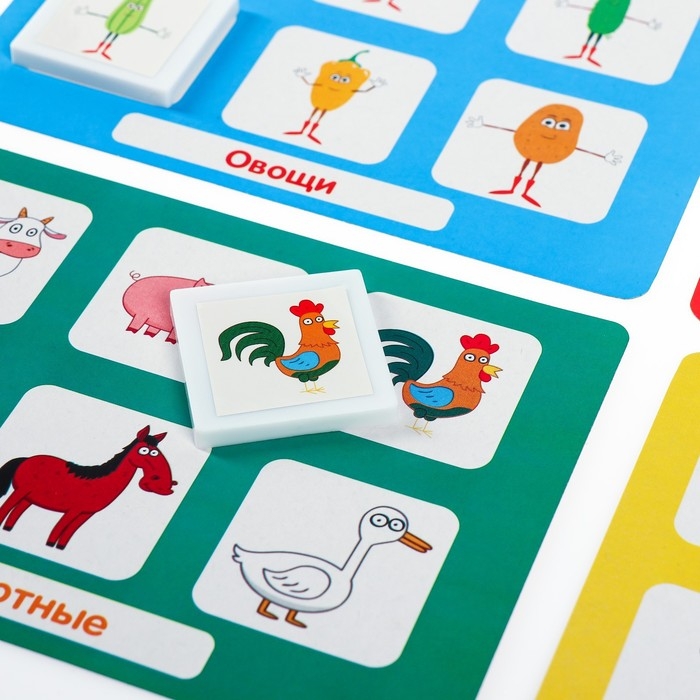 Лото для малышей «Синий трактор», по методике Г. Домана Лото для малышей «Синий трактор», по методике Г. Домана