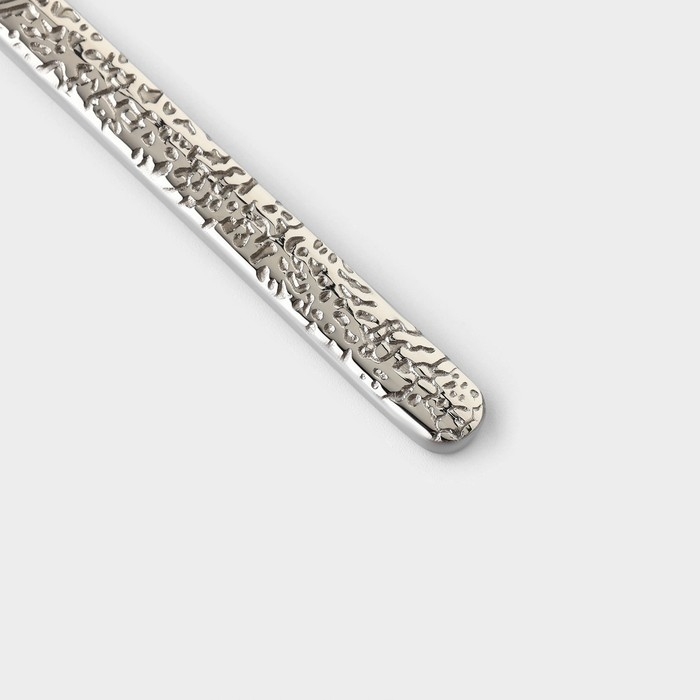 Набор ложек чайных из нержавеющей стали Magistro «Олин», длина 13 см, 6 шт, цвет серебряный Набор ложек чайных из нержавеющей стали Magistro «Олин», длина 13 см, 6 шт, цвет серебряный