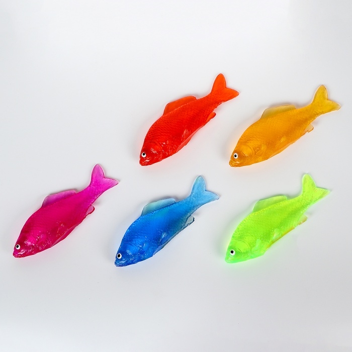 Липучка «Рыбка», цвета МИКС Липучка «Рыбка», цвета МИКС