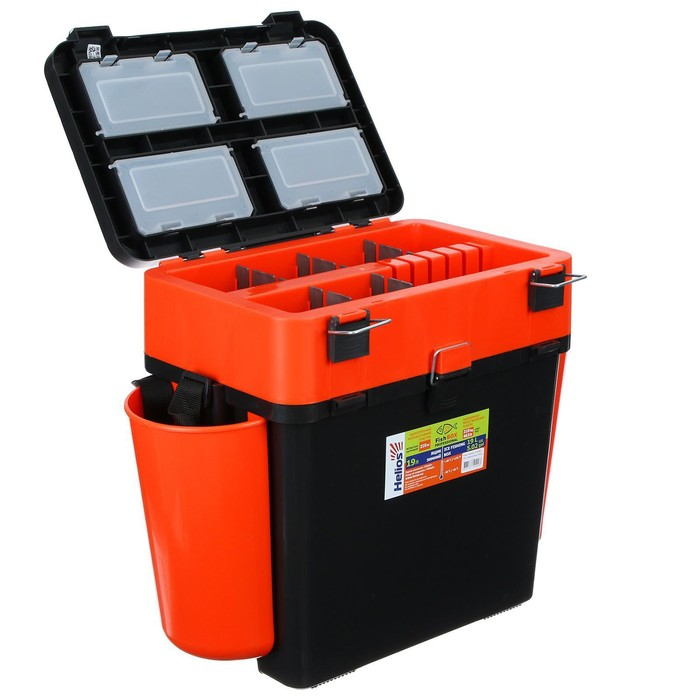 Ящик зимний Helios FishBox 19 л, цвет оранжевый Ящик зимний Helios FishBox 19 л, цвет оранжевый