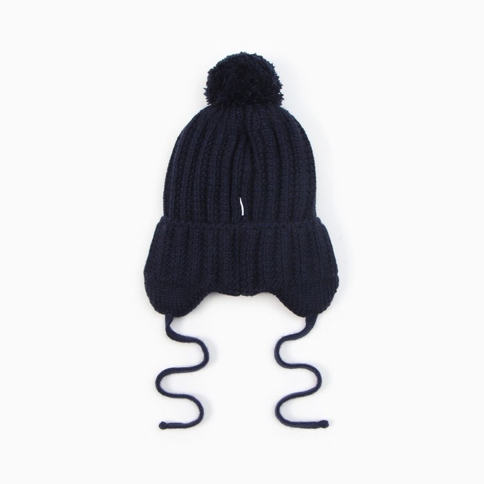 Шапка детская, цвет синий, размер 48-52 Шапка детская, цвет синий, размер 48-52