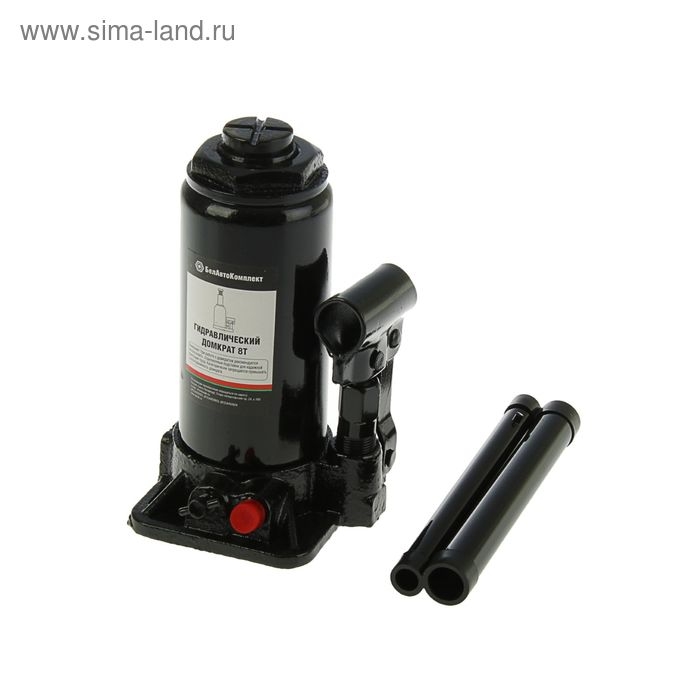 Домкрат  Домкрат "БелАК" БАК.00031, 8 т, 2 клапана, высота подъема 200-380 мм