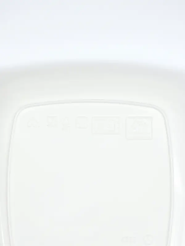 Тарелка глубокая Альтернатива &laquo;Квадро&raquo;, 800 мл, 16&times;5.5 см, пластик, белая