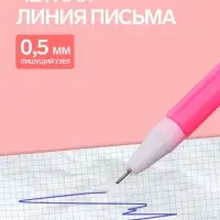 Ручка-прикол Calligrata &laquo;Лапка&raquo;, синий стержень, гелевая, МИКС